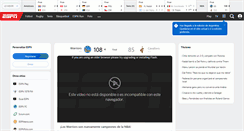 Desktop Screenshot of espn.com.ar